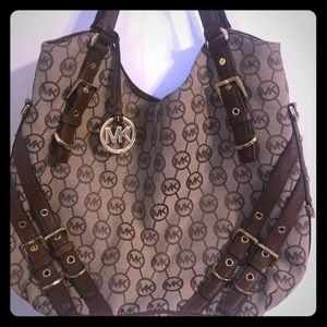 Michael Kors Large Logo Shoulder Bag